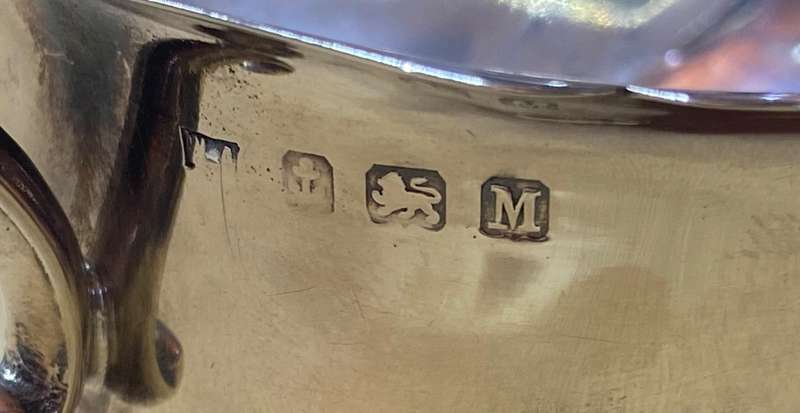 GRAVY / SAUCE BOAT STERLING SILVER BIRMINGHAM ENGLAND WILLIAM ADAMS  1911/2 115.5g Read notes.......