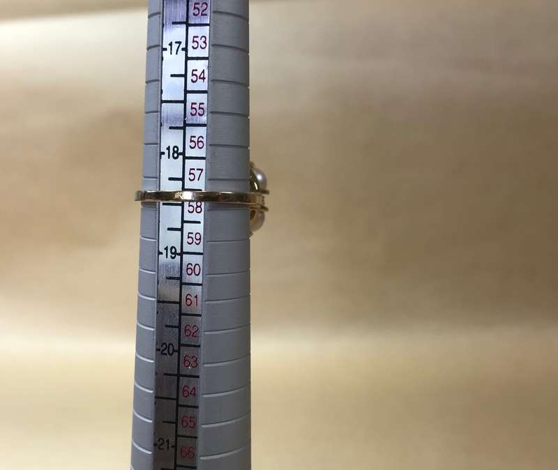 PEARL CLUSTER AND RUBY RING 14ct GOLD 14K GORGEOUS!!!! HAVE A LOOK!! BRITISH SIZE Q US SIZE 8.2 9,9g
