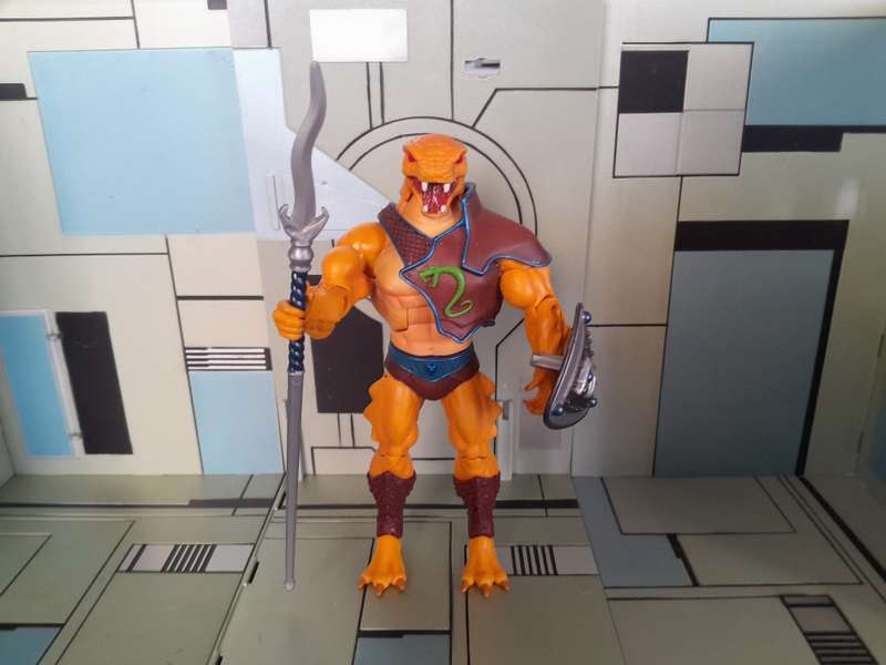 Masters of the Universe Classics Snake Men Soldier 1 Loose Figure With Accesories