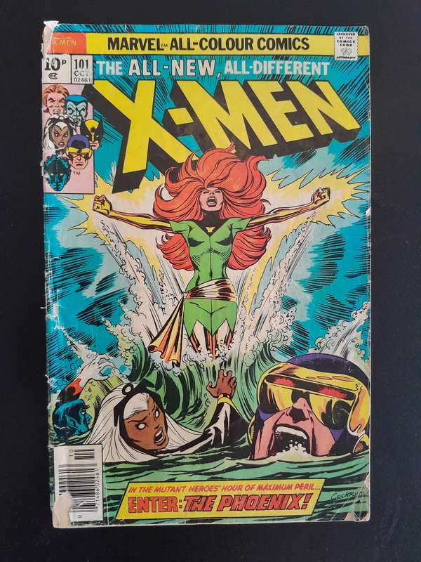 The X-men Issue # 101 Newsstand Edition - First Appearance of Jean Grey as the Phoenix/Phoenix Force