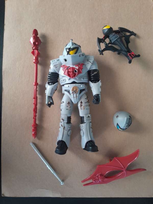 Masters of the Universe Classics Custom  Battle Damaged Horde Trooper Loose Figure With Accesories