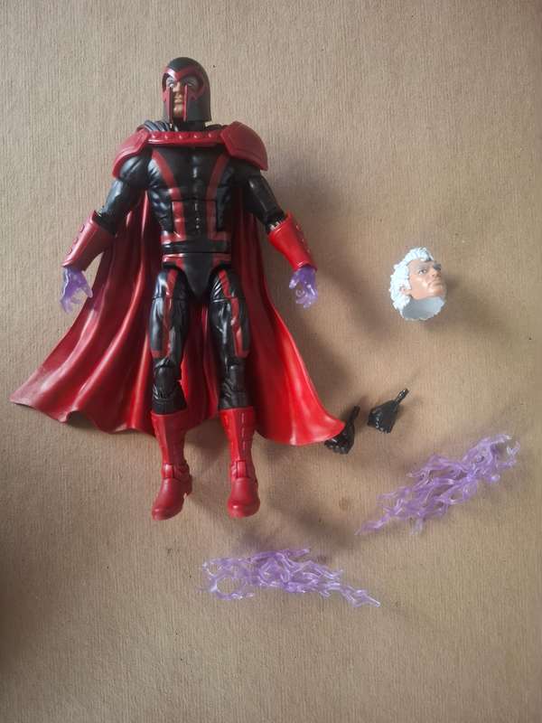 Marvel Legends Magneto Loose Action Figure With Accessories