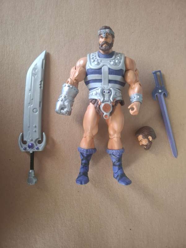 Masters of the Universe Classics Fisto  Loose Figures With Accesories - Super Rare!!!