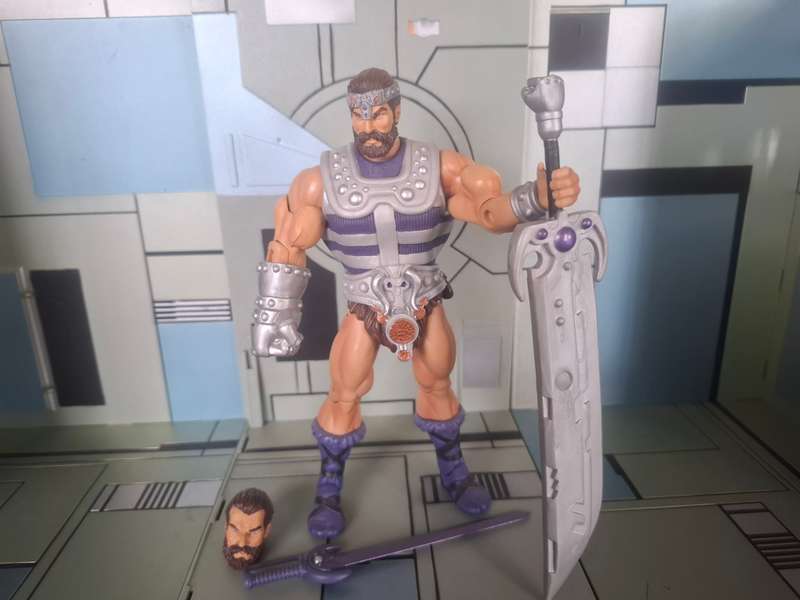 Masters of the Universe Classics Fisto  Loose Figures With Accesories - Super Rare!!!