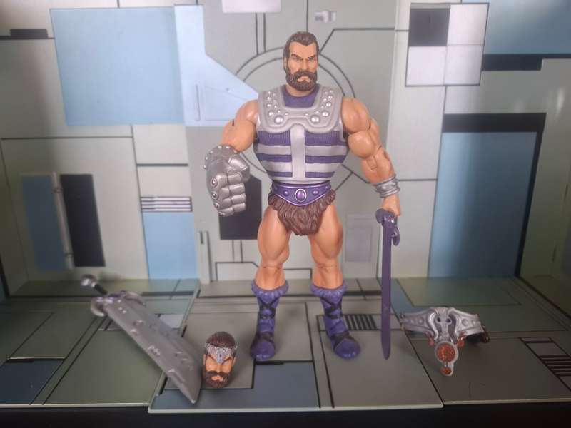 Masters of the Universe Classics Fisto  Loose Figures With Accesories - Super Rare!!!