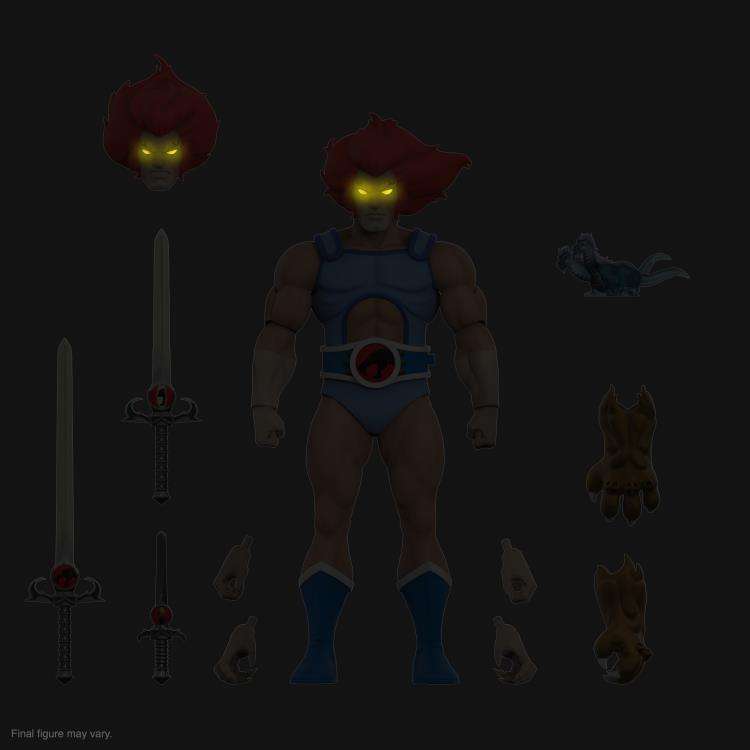 Thundercats Ultimates Lion-O (LED Eyes) Mint on Card Action Figure With Accesories