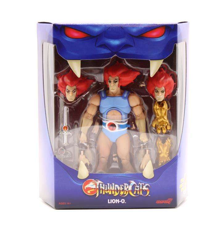 Thundercats Ultimates Lion-O (LED Eyes) Mint on Card Action Figure With Accesories