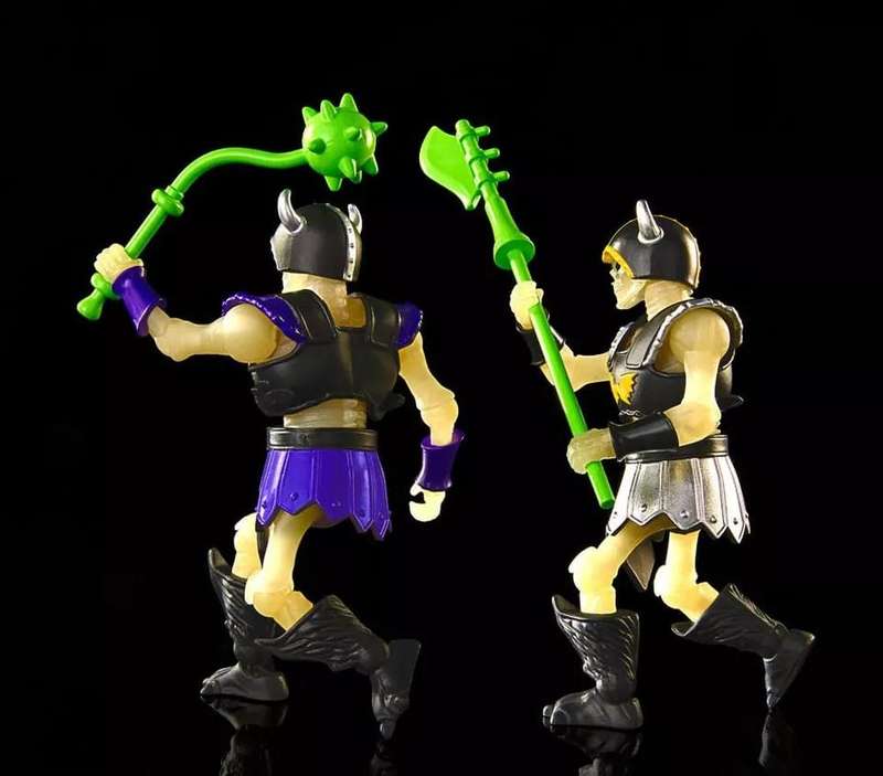 Masters of the Universe Origins Skeleton (Glow in the Dark!) Warriors Mint on Card