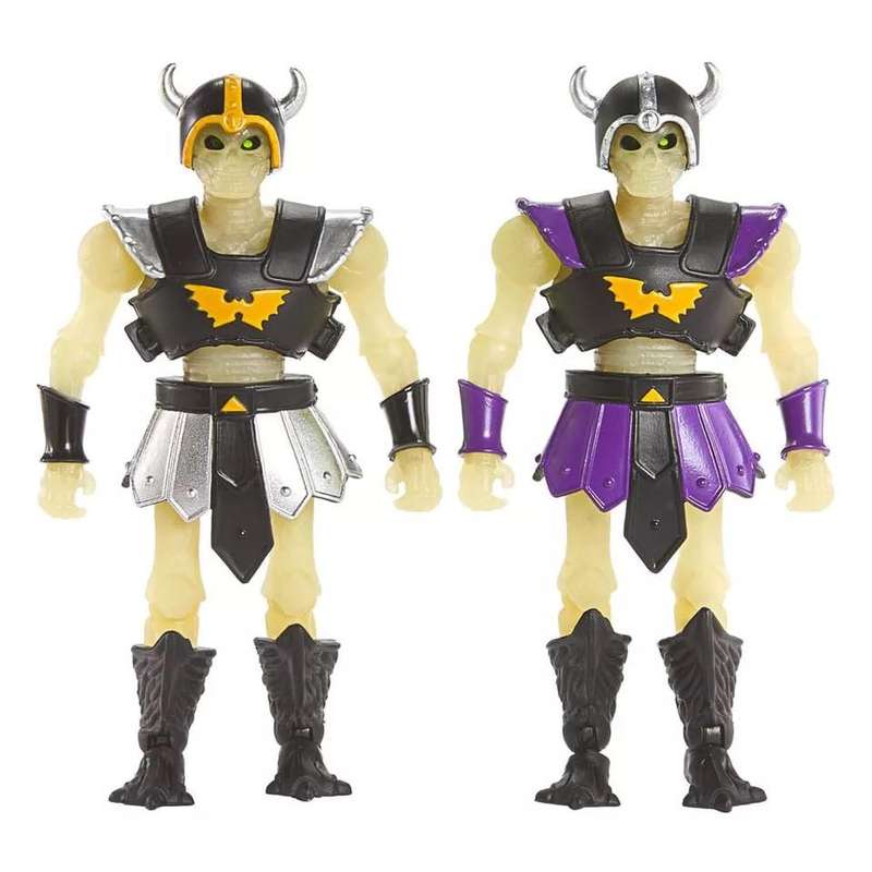Masters of the Universe Origins Skeleton (Glow in the Dark!) Warriors Mint on Card