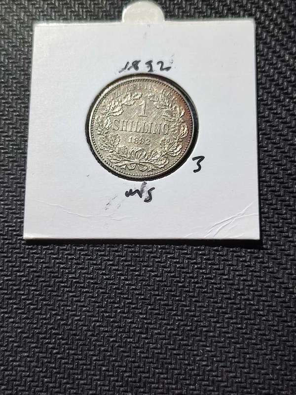 1892 ZAR 1 Sh
