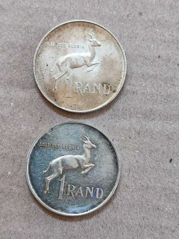 1965 and 1966 Silver R1 Eng. (2 coins)