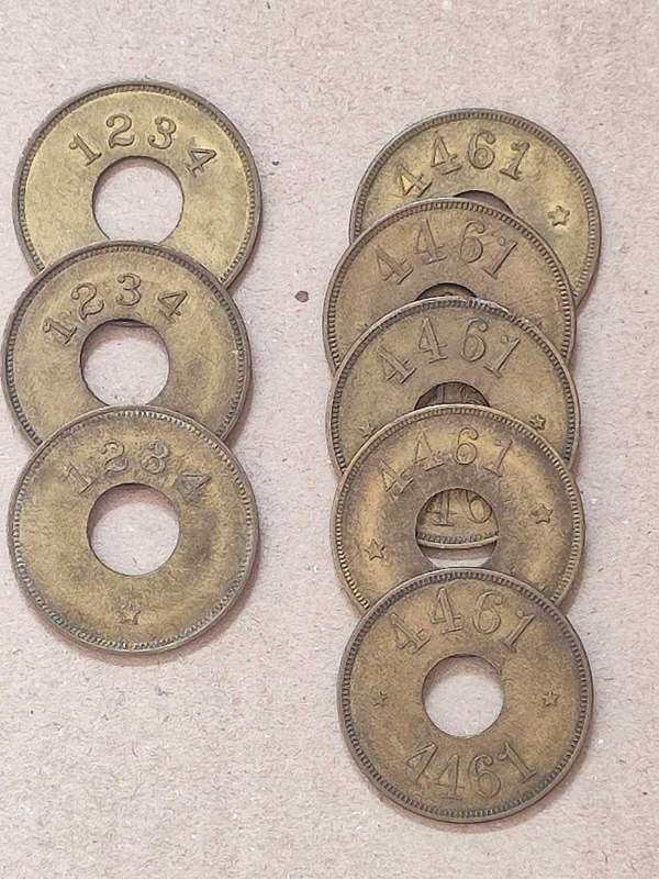 RARE HUT TAX TOKENS
