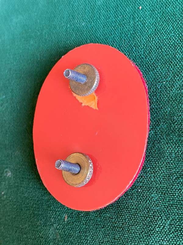 4 SA INFANTRY BATT. CAP BADGE-APPROVED IN 1984-2X SCREW LUGS