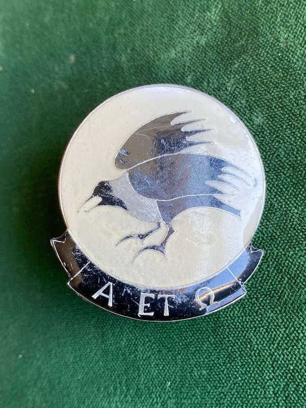 31 BATTALION (201 BAT.) CAP BADGE-APPROVED IN 1990-SIDE CAP 2ND ISSUE-LARGE-ORIGINAL- 2X SCREW LUGS