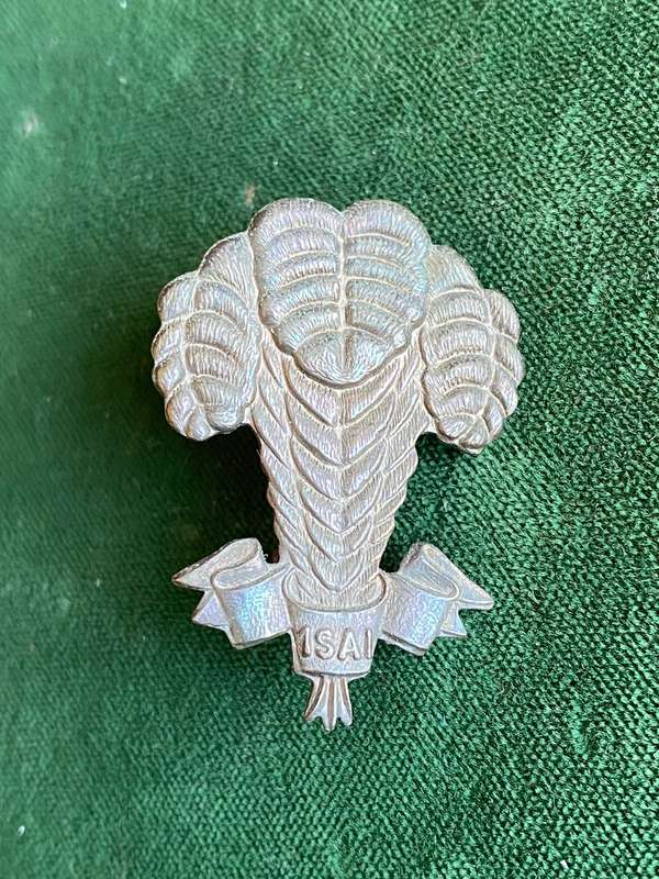 1 SA INFANTRY BATT CAP BADGE-WORN 1983-2003