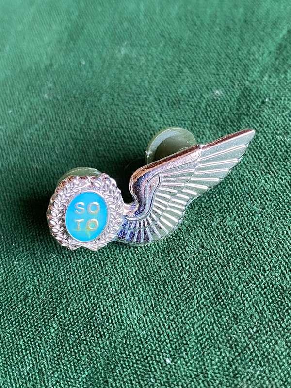 SAAF TOUR OPERATOR HALF WING-CHROME-2 PINS- MESS DRESS