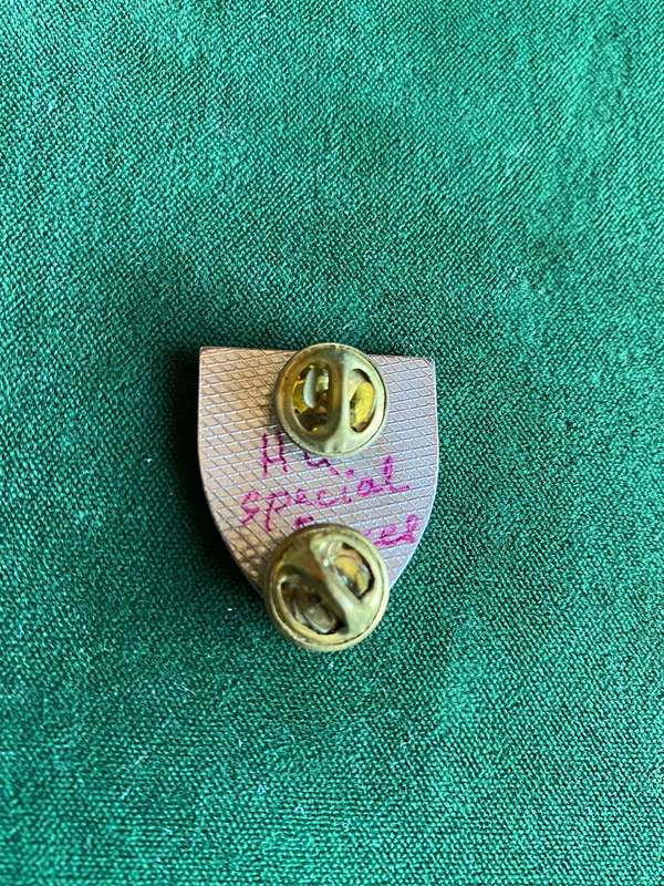 RECCE HQ FOB BADGE- 2 PINS-ORIGINAL