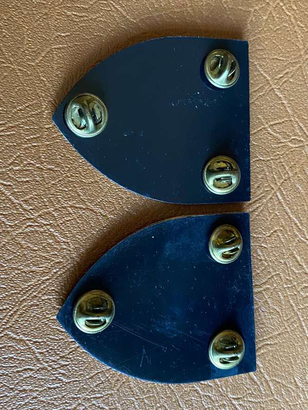 SWA MARIENTAL COMMANDO FULL SIZE FLASH PAIR-PINS INTACT