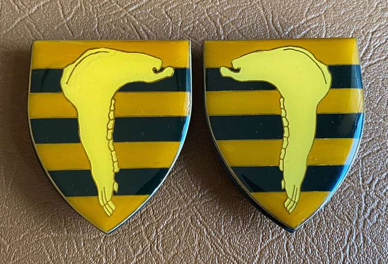 SWA MARIENTAL COMMANDO FULL SIZE FLASH PAIR-PINS INTACT