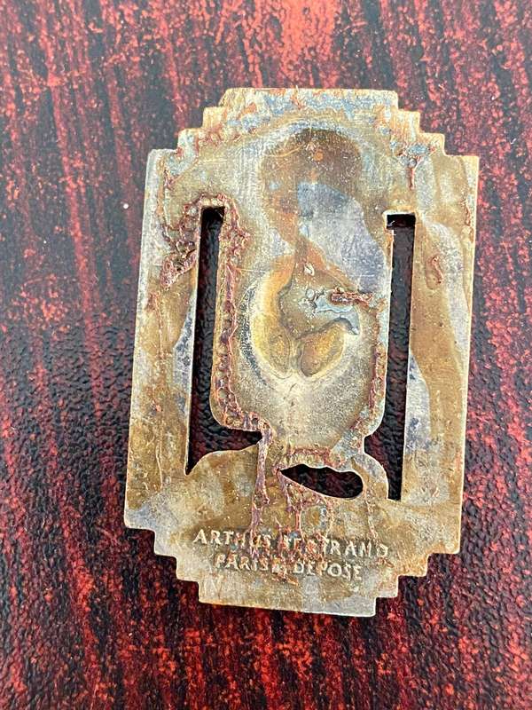 FRENCH 512 REGIMENT (DE CHARS DE COMBAT) BADGE- WW2