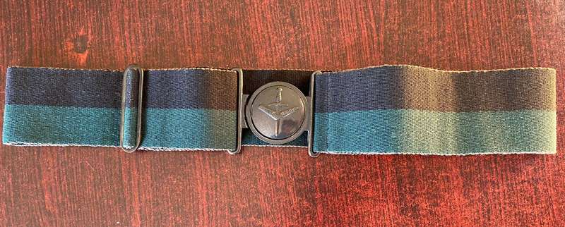 1ST COMMANDO REGT. (AUSTRALIAN SPECIAL FORCES) STABLE BELT-EXTENDED LENGTH 102CM-GOOD CONDITION