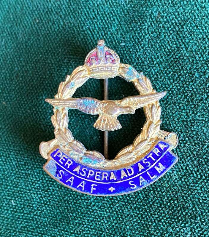 SAAF SWEETHEART BADGE-WW2