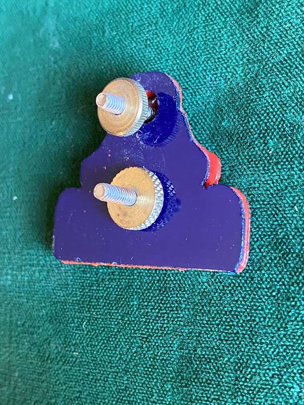 14TH ARTILLERY REGT. BERET BADGE-WORN 1984-1990'S-2X SCREW LUGS