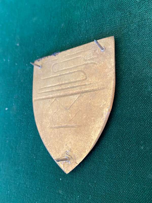 2 SA INFANTRY BATTALION FLASH- 2ND ISSUE-GOLD- 3 PINS
