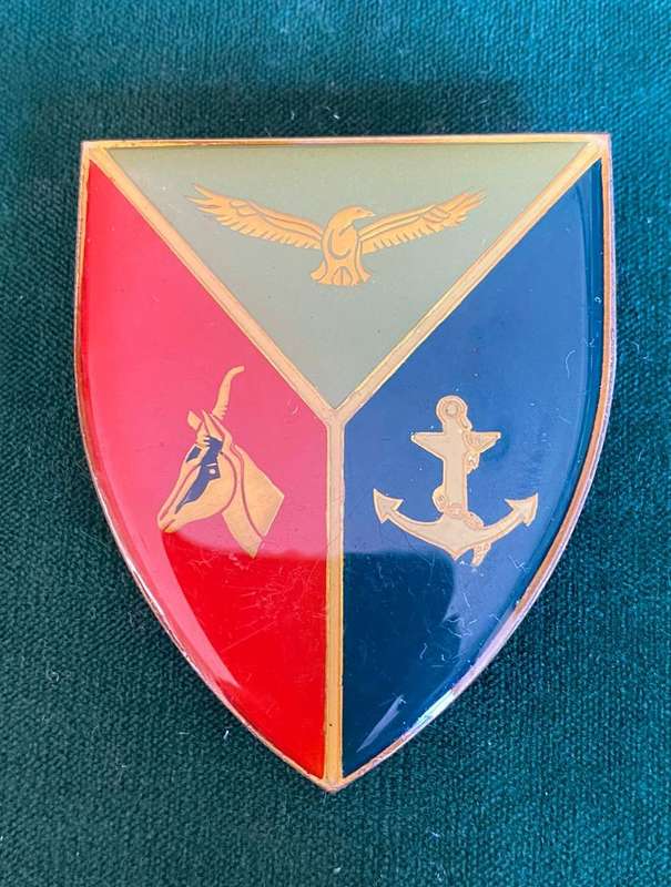 SA ARMY HEADQUARTERS UNIT FLASH (GOLD TYPE)- 3 PINS
