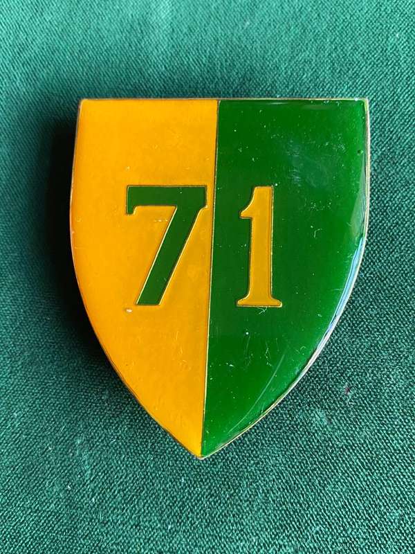 71 MOTORISED BRIGADE HQ FLASH- 3 PINS