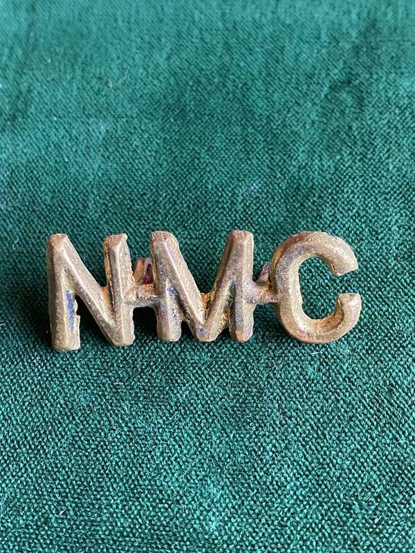NATIVE MILITARY CORPS TITLE-WORN DURING WW2- 2 LUGS