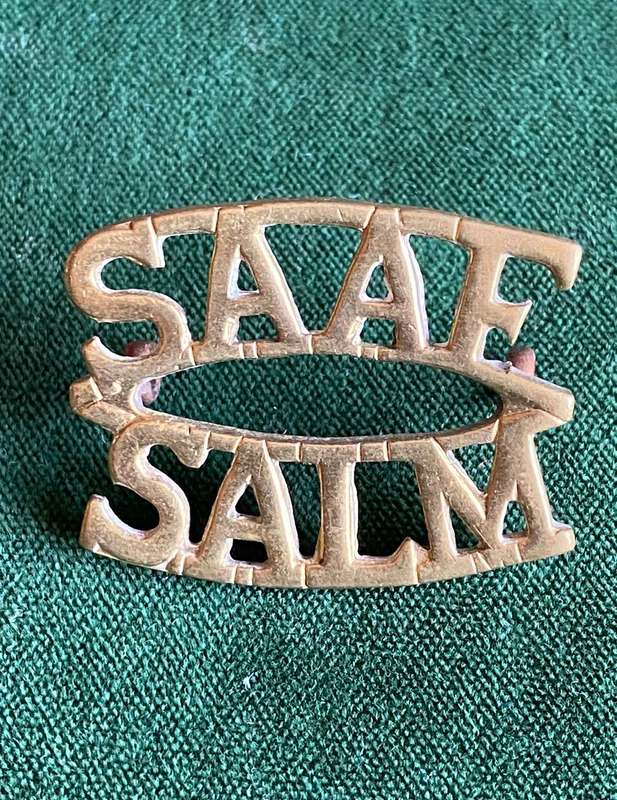 SAAF TITLE-NO FULL STOPS VARIATIONS- 2 LUGS