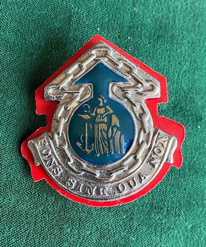 SACC MAINTENANCE UNIT,CAP BADGE-APPROVED IN 1990-2X SCREW LUGS