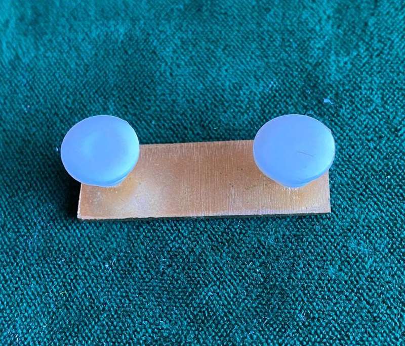 FINANCE SERVICES CORPS BERET BAR SAFFRAN /BLACK /SAFFRAN- 2 PINS