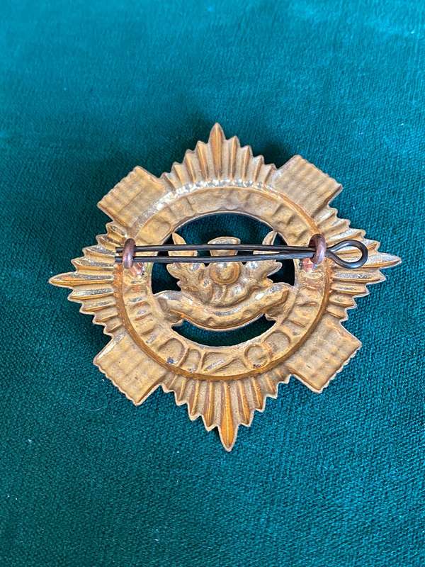 TRANSVAAL SCOTTISH TAMO' SHANTER BADGE-WORN 1913-1960'S- 2 LUGS