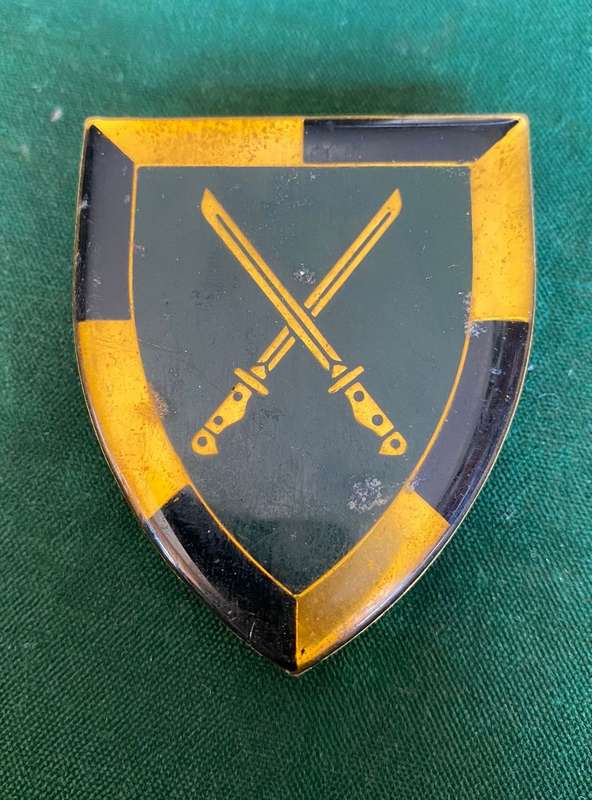 SA INFANTRY SCHOOL FLASH- 3 PINS REPLACED