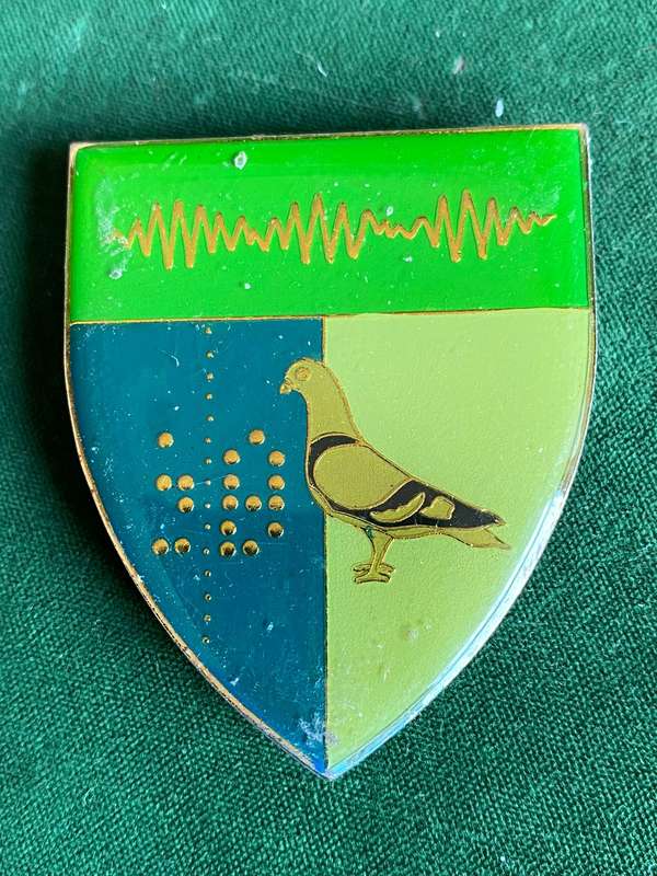 2 SIGNAL REGT. GOLD TYPE FLASH- 3 PINS