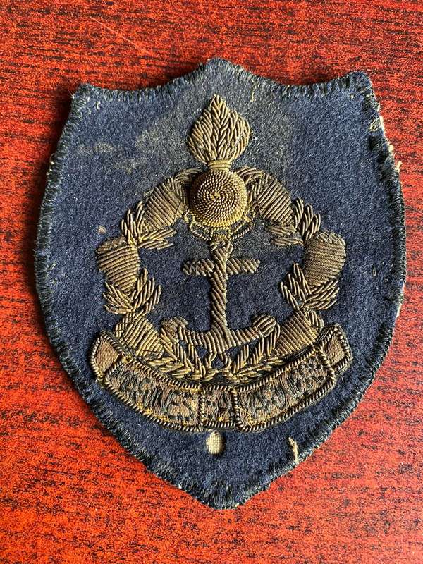 SA MARINES BLAZER BADGE