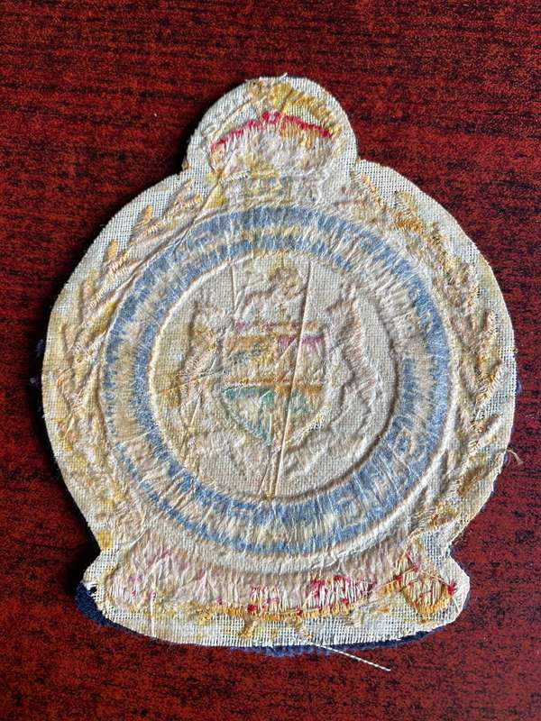 SA ENGINEER CORPS BLAZER BADGE- KINGS CROWN