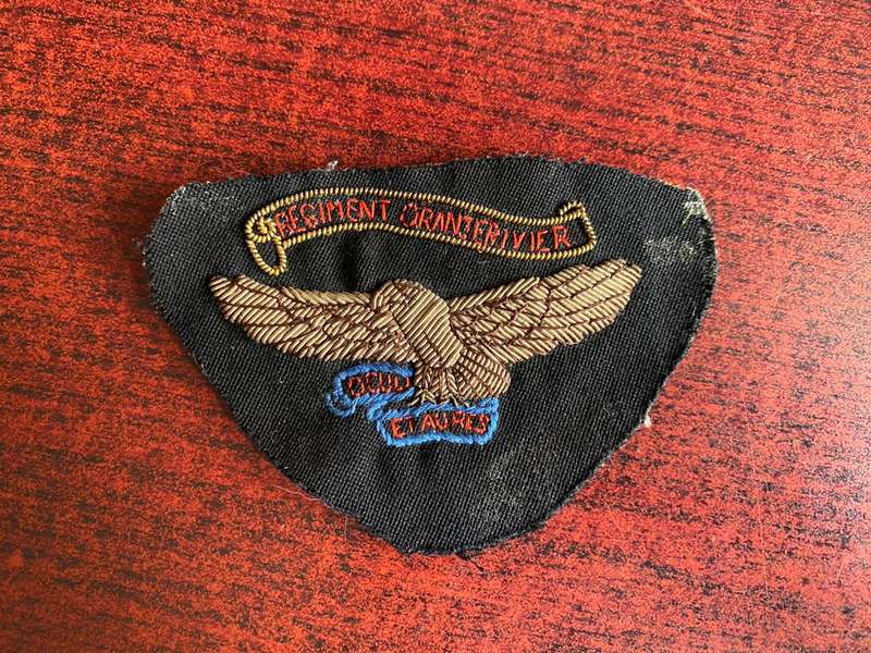 REGIMENT ORANGE RIVER,BLAZER BADGE