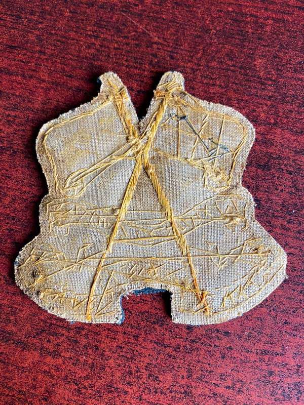 VERY OLD IMPERIAL LIGHT HORSE BLAZER BADGE