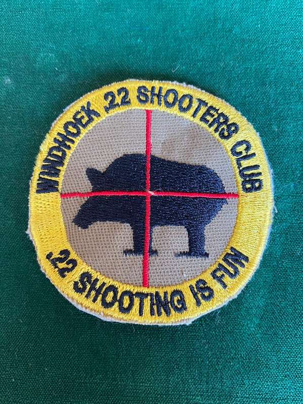 WINDHOEK .22 SHOOTERS CLUB BADGE
