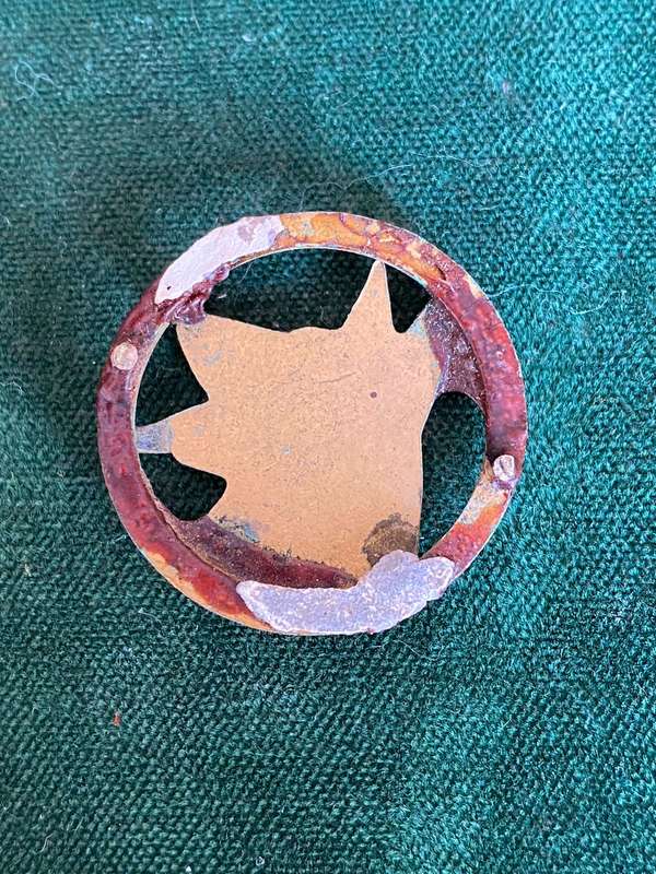POLICE DOG HANDLERS,BREAST BADGE- NO PINS