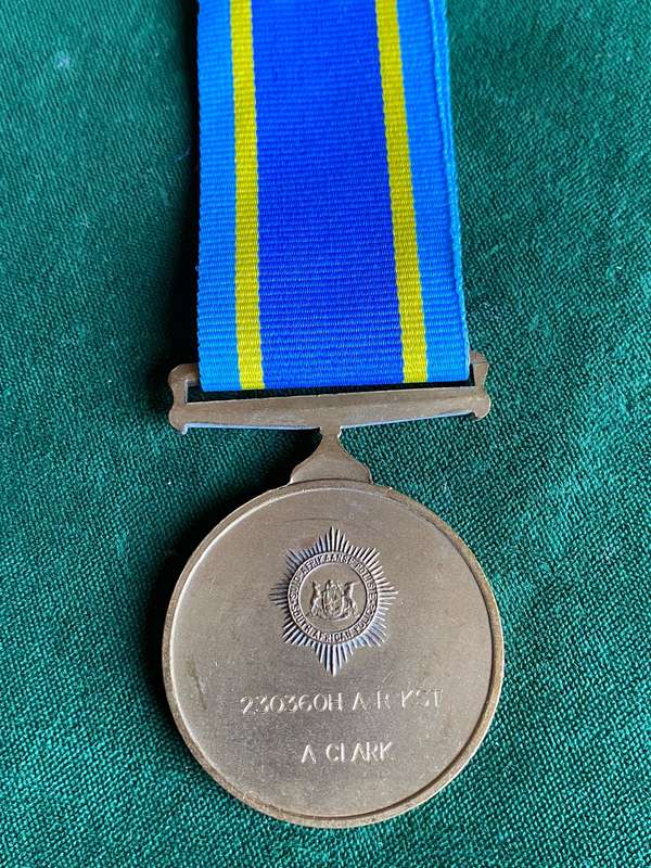 SA POLICE 75 ANNIVERSARY MEDAL (1988) FULL SIZE