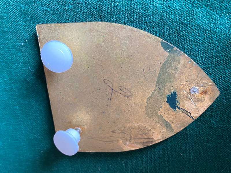 1 PARA SHOULDER FLASH-GOLD TYPE-2ND ISSUE-2 PINS