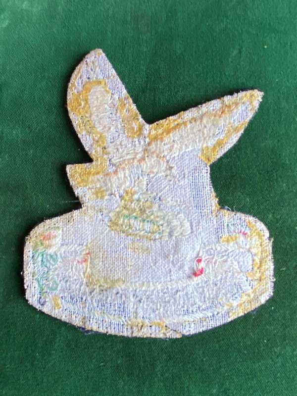 7 SQUADRON PATCH-WORN 1970'S ON RIGHT BREAST-EARLY USED PATCH