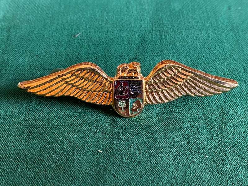 VINTAGE SA AIR WAYS PILOTS WING- 2 PINS