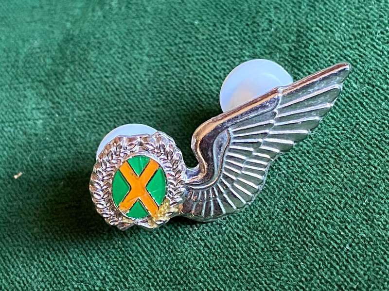 SAAF COMMANDO OBSERVER,MESS DRESS BREAST WING- 2 PINS