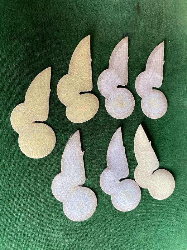 SAAF SELECTION OF 7 HALF WINGS-SOLD TOGETHER