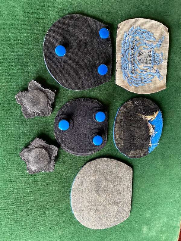 SELECTION OF 7 SAAF RANKS-SOLD TOGETHER